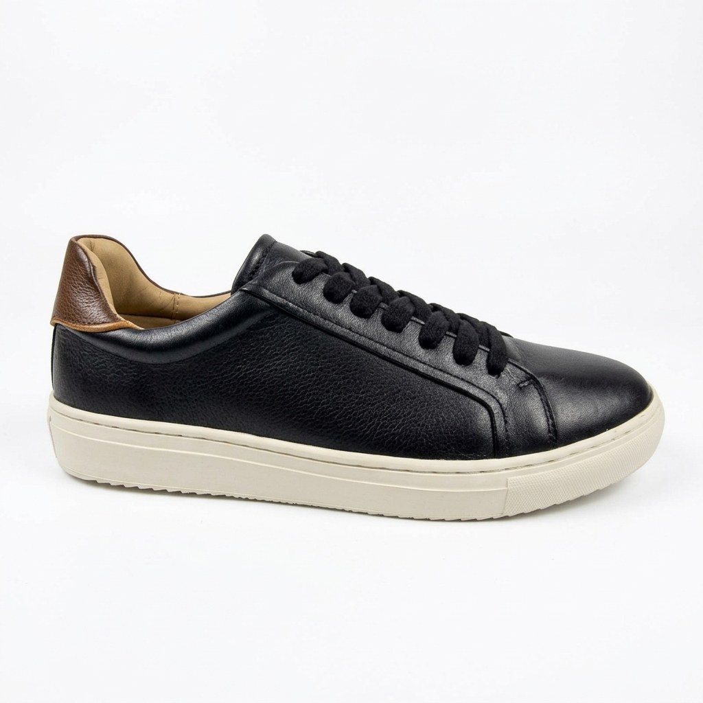 Zapatos tipo sneaker / Tenis casuales de piel