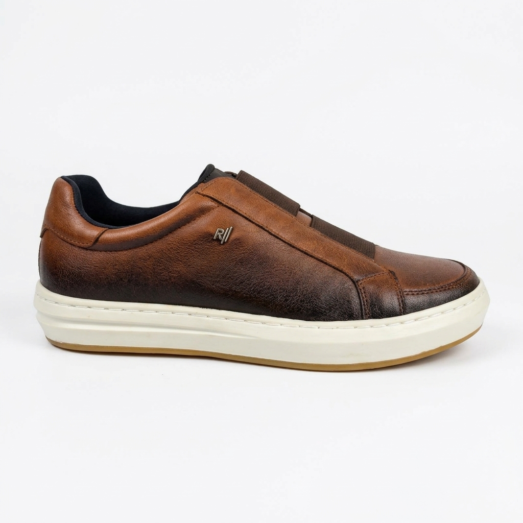 Zapatos tipo sneaker / Tenis casuales de piel