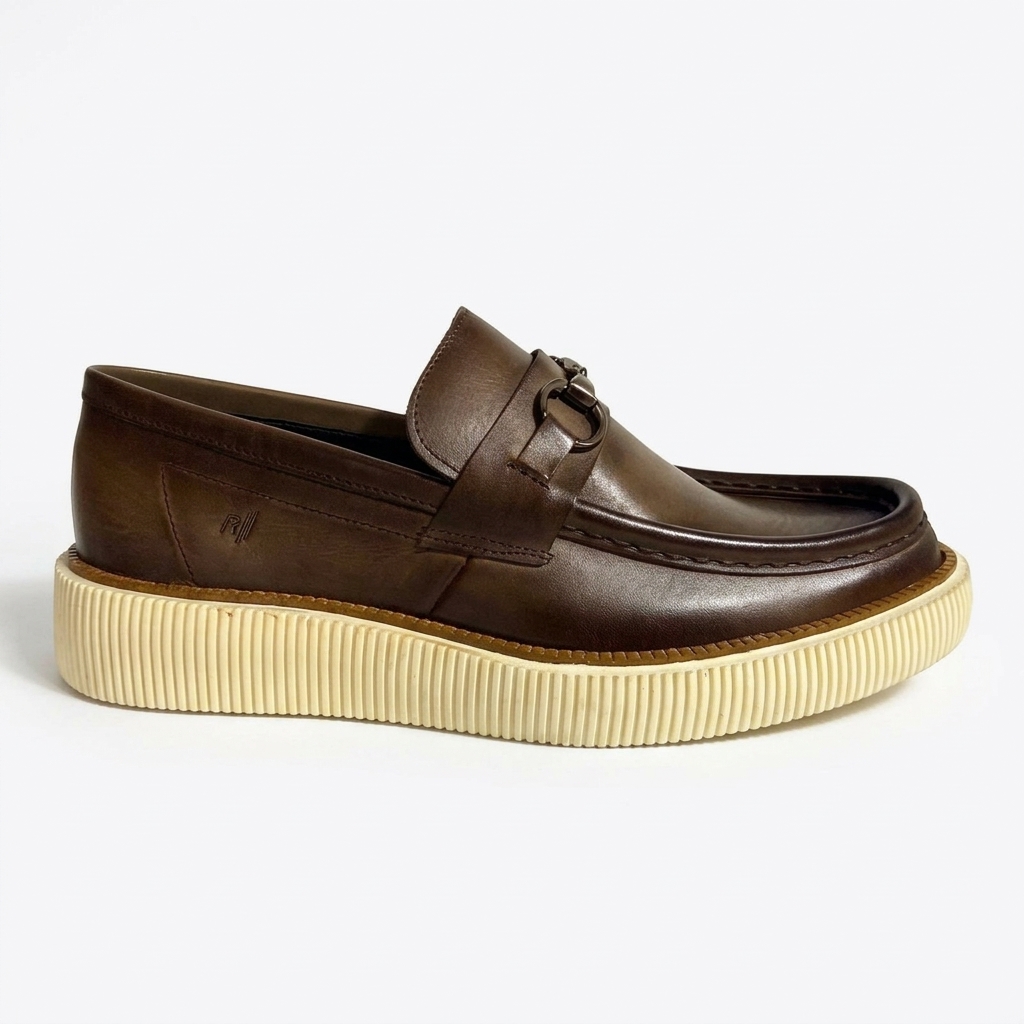 Zapatos tipo sneaker / Tenis casuales de piel