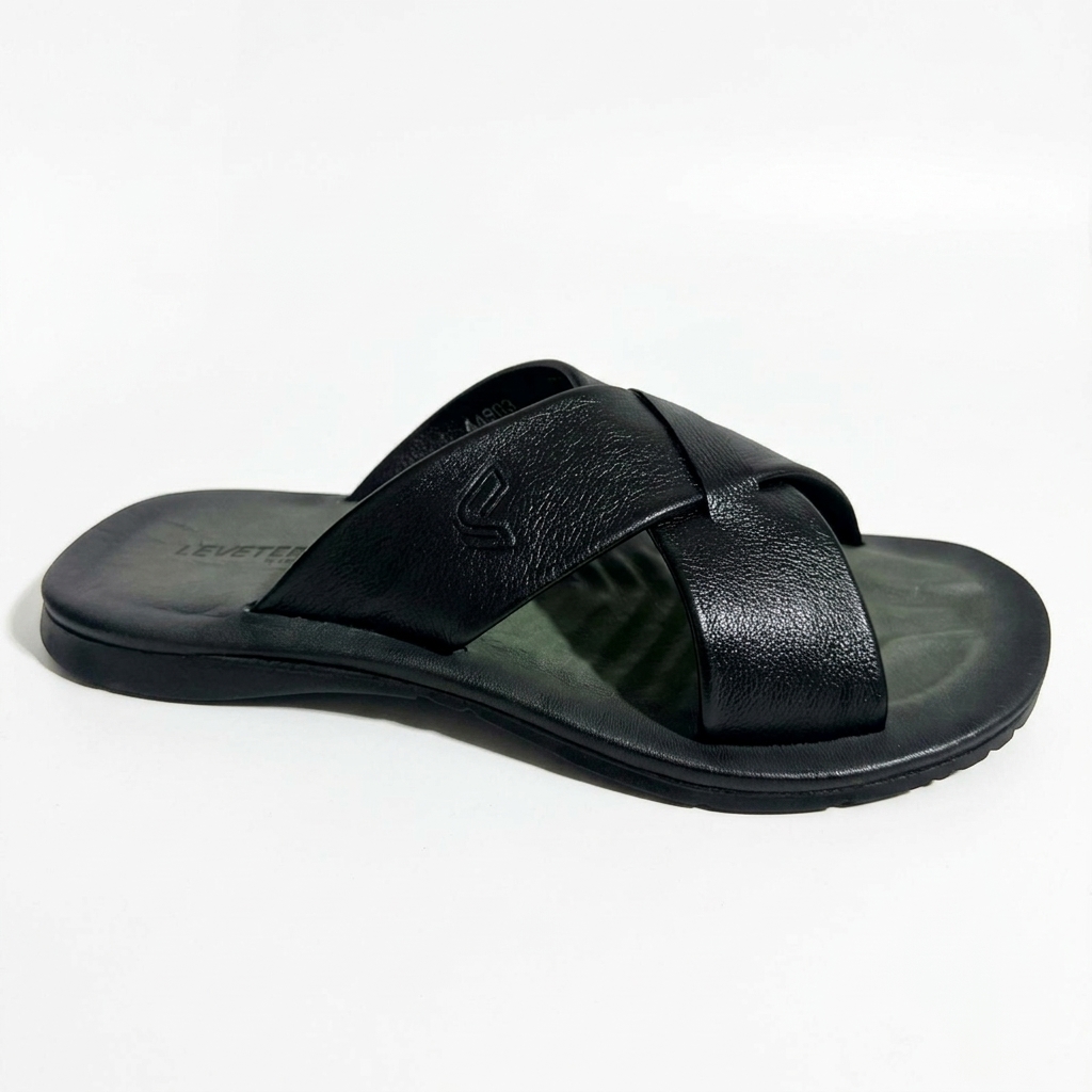 Sandalias casuales de piel