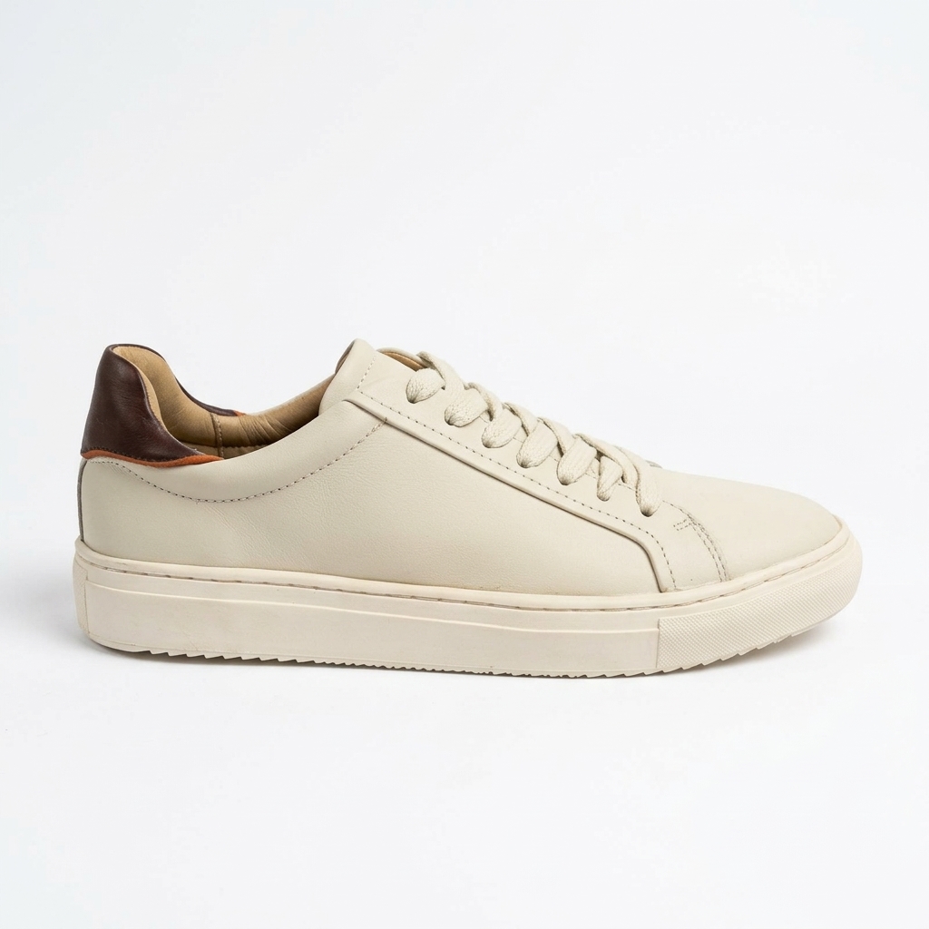 Zapatos tipo sneaker / Tenis casuales de piel